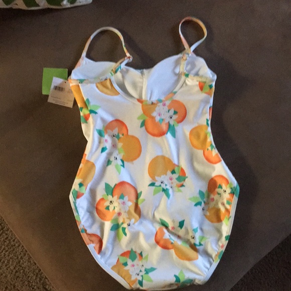 NWT Kate Spade Orange Blossom One Piece 🍊 - Picture 3 of 3